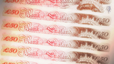Fifty pound notes